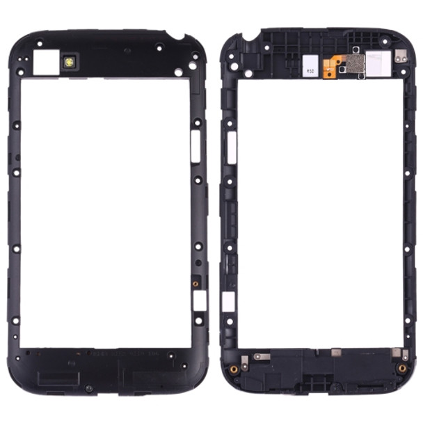 Back Plate Housing Camera Lens Panel for Blackberry Q20 (Black)