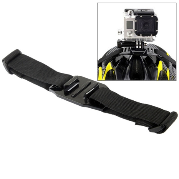 ST-04 Vented Helmet Strap Mount Adapter for GoPro  NEW HERO /HERO6   /5 /5 Session /4 Session /4 /3+ /3 /2 /1, Xiaoyi and Other Action Cameras(Black)