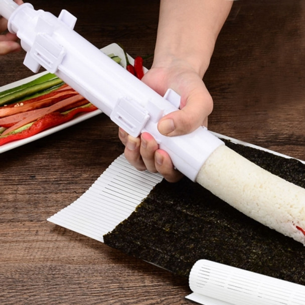 Sushi DIY Convenient Perfect Homemade Sushi Roll Maker(White)