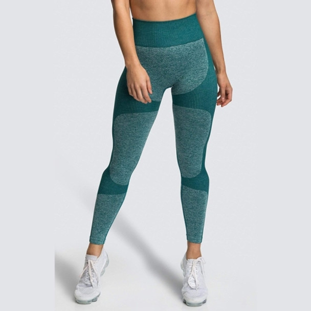 Yoga Pants Fitness Pants Outdoor Sports (Color:Dark Green Size:L)