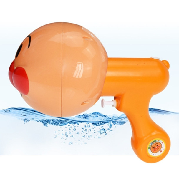 Children Bread Big Superman Small Water Gun Summer Water Toys 3D Stereo Cartoon Super Water Gun Outdoor Toys(Orange)