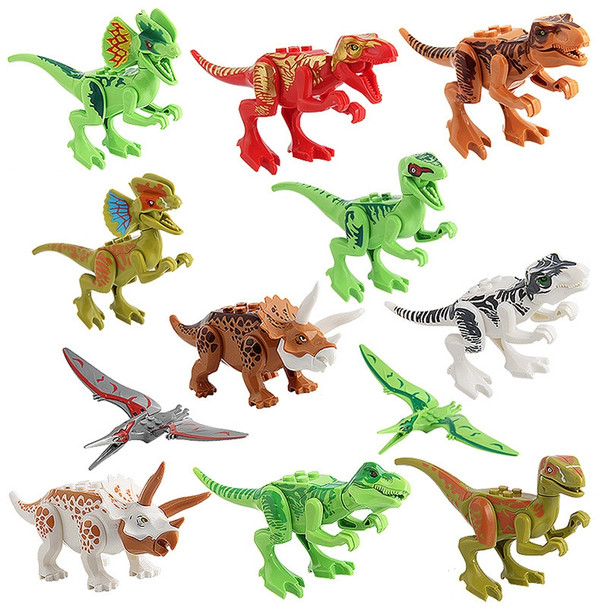6 in 1 Intelligent Toys DIY ABS Material Building Blocks Dinosaurs, Random Style Delivery