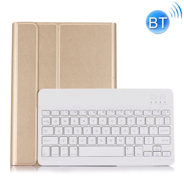 ST 860S For Samsung Galaxy Tab S6 10.5 inch T860 / T865 Detachable Backlight Bluetooth Keyboard Case with Stand & Pen Slot Function (Gold)