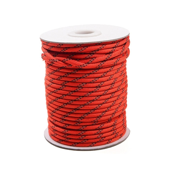 4MM Diameter Reflective String Windproof Tent Rope Guy Line For Camping  Rope, Color:30meters