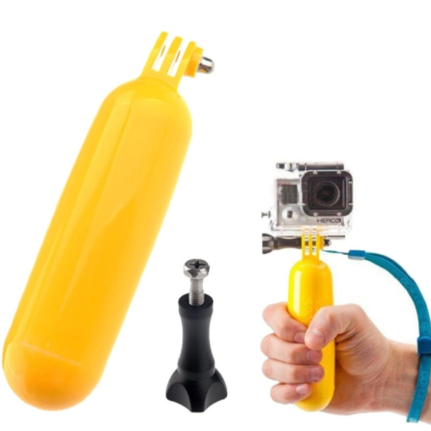 ST-76 Diving Buoyancy Self Arm Self Pole Camera Handle Mount for GoPro  NEW HERO /HERO6   /5 /5 Session /4 Session /4 /3+ /3 /2 /1, Xiaoyi and Other Action Cameras(Yellow)