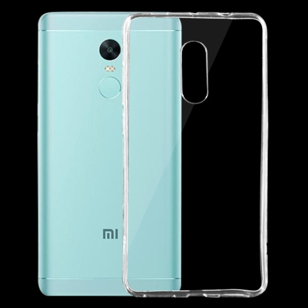 For Xiaomi Redmi Note 4X 0.75mm Ultra-thin Transparent TPU Protective Case(Transparent)