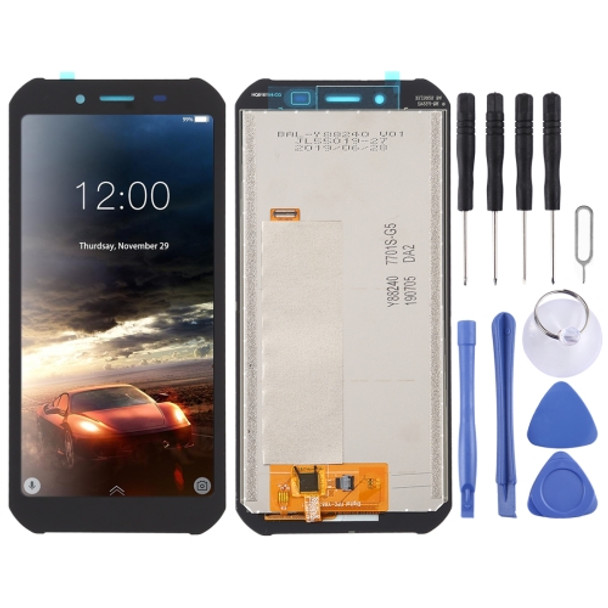 LCD Screen and Digitizer Full Assembly for Doogee S40(Black)