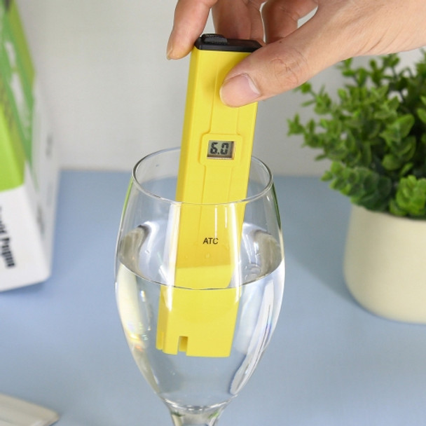 Pocket-sized PH Meter with ATC(Yellow)