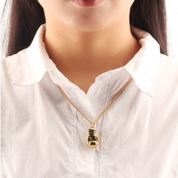 Punk Retro Mini Boxing Glove Necklace(gold)