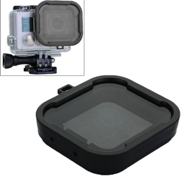 Polar Pro Aqua Cube Snap-on Dive Housing Filter for GoPro HERO4 /3+(Grey)