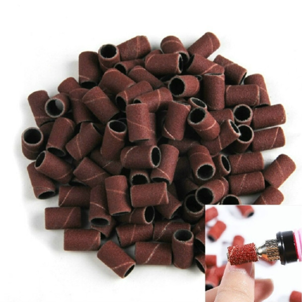 100 PCS Nail Art Electric Grinder Accessories Sandpaper Ring Sand Cloth Ring Grinding Ring, Size:120#
