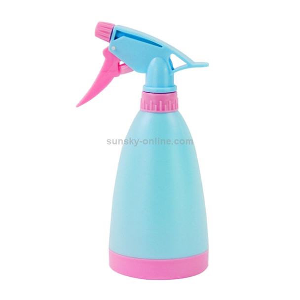 Small Watering Can Irrigation Tools Sowing Nursery Spray Bottle Hand Pressure Pouring Pot with Adjustable Nozzle, Random Color Delivery, Capacity:400ml