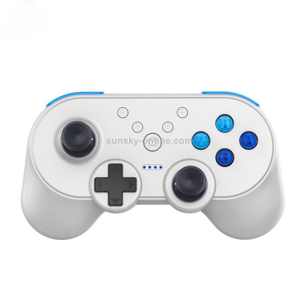 JYS Mini Wireless Bluetooth Game Controller Gamepad for Switch (White)