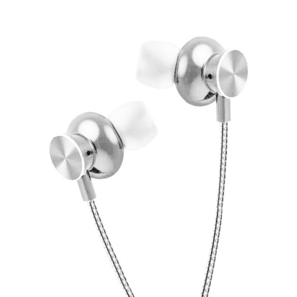 Langsdom Q10 USB-C / Type-C Metal Magnetic In-Ear Wired Earphone(White)