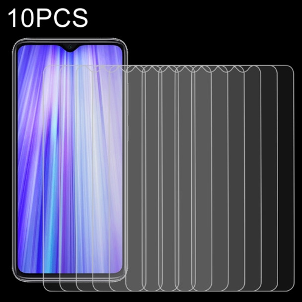For Xiaomi Redmi Note 8 Pro 10 PCS 0.26mm 9H 2.5D Tempered Glass Film