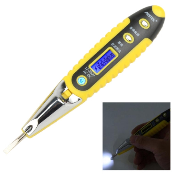 Socket Wall AC Power Outlet Voltage Detector Sensor Tester Electric Test Pen LED Light Voltage Indicator