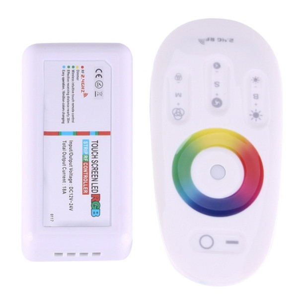 2.4G Touch Screen Remote RGB LED Controller