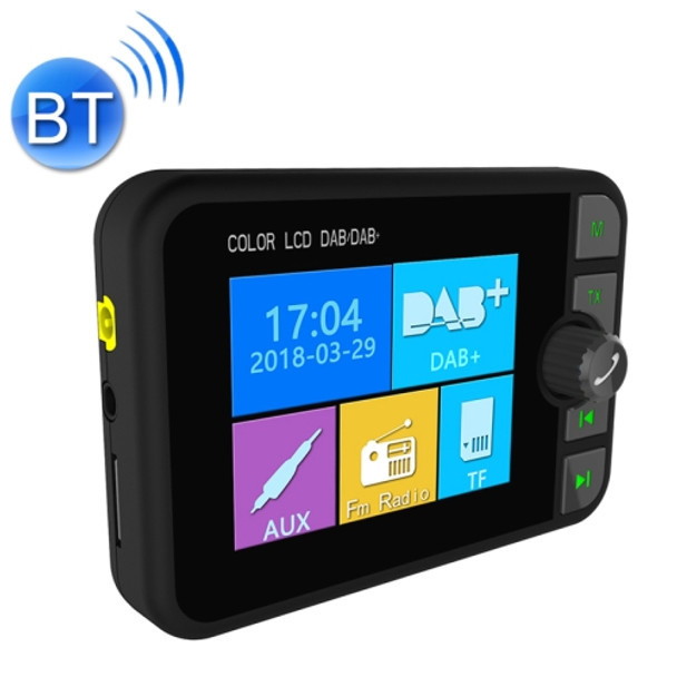 DAB-C6 Car DAB Digital Radio Receiver Bluetooth MP3 Player FM Transmitter
