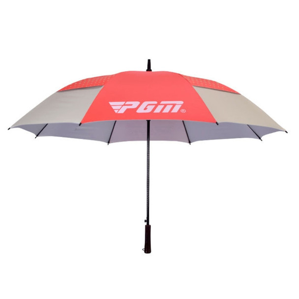 PGM 53 inch Golf Sun Protection Automatic Umbrella(Red)