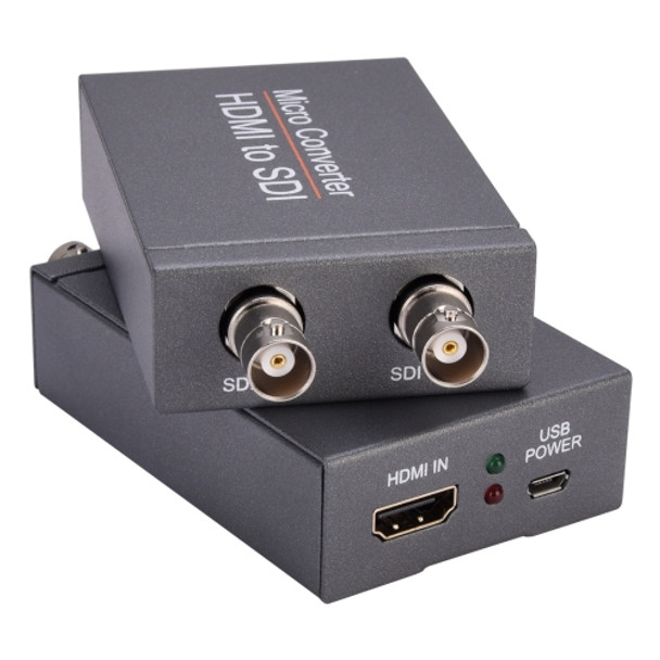 NK-M009 1080P Full HD HDMI to 2 x SDI Output Converter(Black)