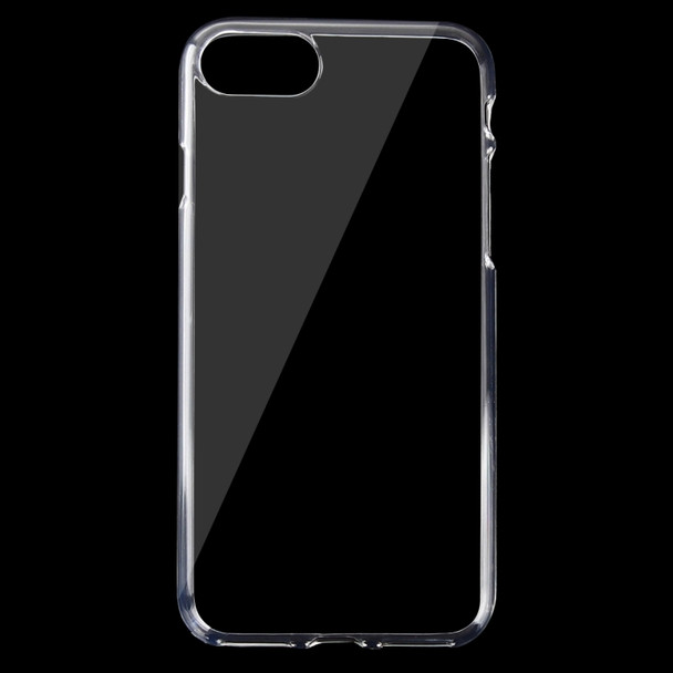 For iPhone 8 Plus & 7 Plus Transparent TPU Protective Case(Transparent)