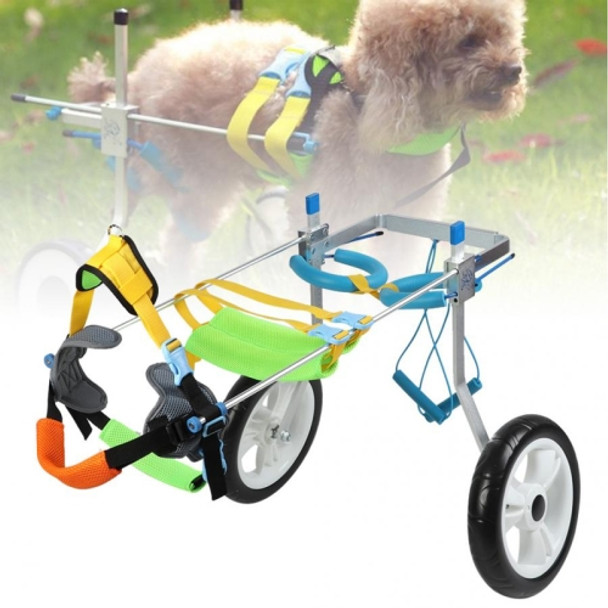 Pet Wheelchair Disabled Dog Old Dog Cat Assisted Walk Car Hind Leg Exercise Car For Dog/Cat Care, Size:L