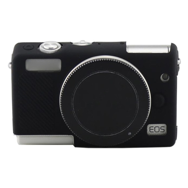 Soft Silicone Protective Case for Canon M100 (Black)