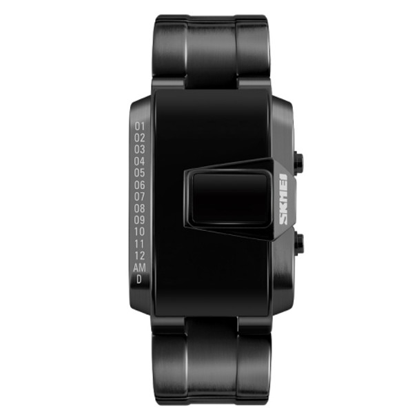 SKMEI 1179 Multifunctional Men Outdoor Sports Noctilucent Waterproof LED Digital Watch(Black)