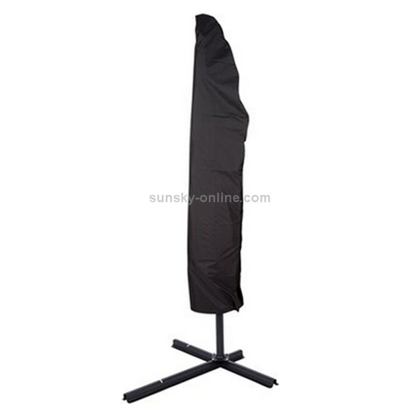 Anti-UV 210D Oxford Cloth Folding Outdoor Parasol Umbrella Protective Cover, Size: 57*48*25cm(Black)
