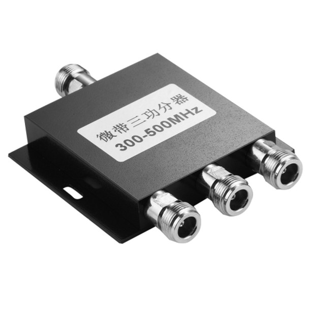 300-500MHz N Female Adapter 3-Way Micro-strip Power Splitter