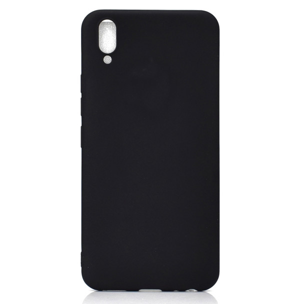 For Vivo V11 Candy Color TPU Case(Black)