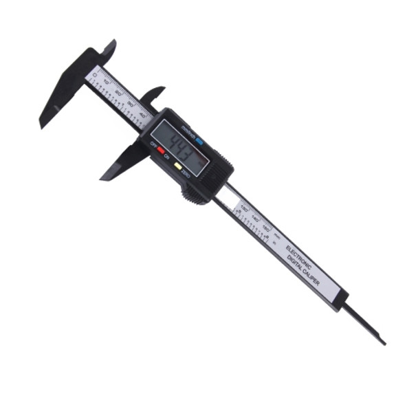 LCD Digital Vernier Caliper/Micrometer, Measure Range: 150 mm (6 inch)(Black)