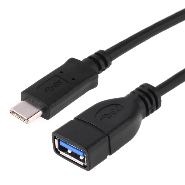 USB-C 3.1 / Type-C Male to USB 3.0 Female OTG Adapter Cable, Length: 20cm