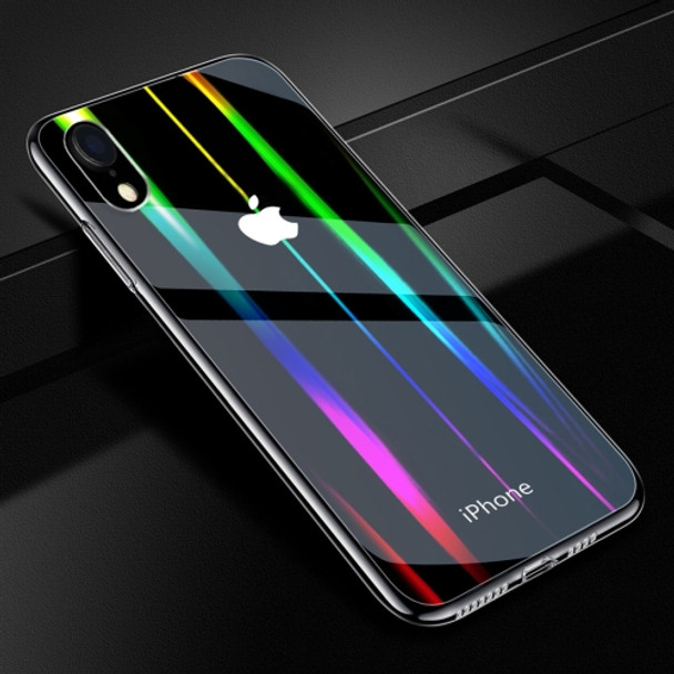 Twilight Transparent Glass Case for iPhone XR