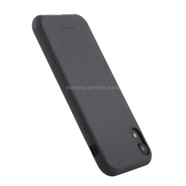 GOOSPERY STYLE LUX Shockproof Soft TPU Case for iPhone XR(Black)