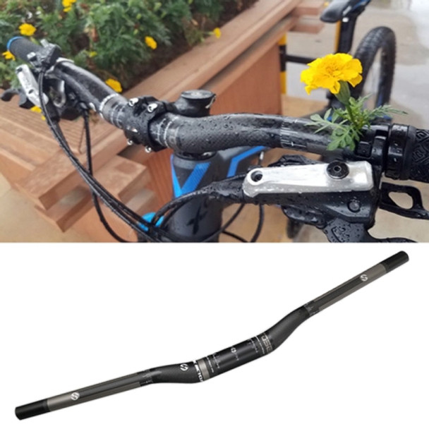 TOSEEK Full Carbon Fiber Road Bike Bent Handlebar, Size: 600mm (Matte)