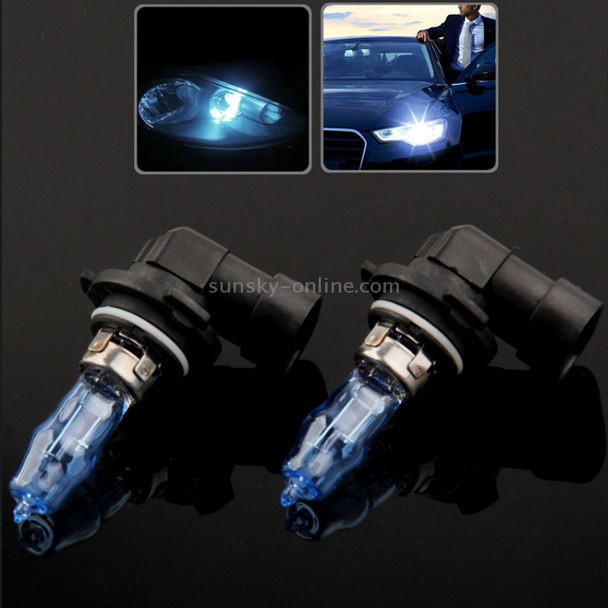 HOD 9006 Halogen Bulb, Super White Car Headlight Bulb, 12 V / 100W, 6000K 2400 LM (Pair)