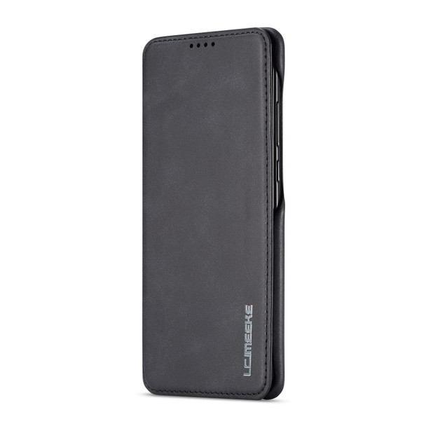 For Huawei P30 Pro Hon Ancient Series Leather Case with Card Slots & Holder & Wallet(Black)
