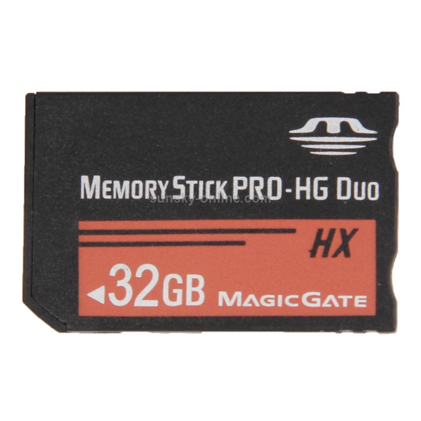 32GBMemory Stick Pro Duo HX Memory Card - 30MB / Second High Speed, for Use with PlayStation Portable (100% Real Capacity)