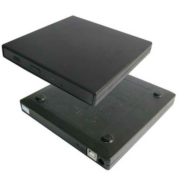 USB Slim Portable Optical Drive (CD-ROM)(Black)