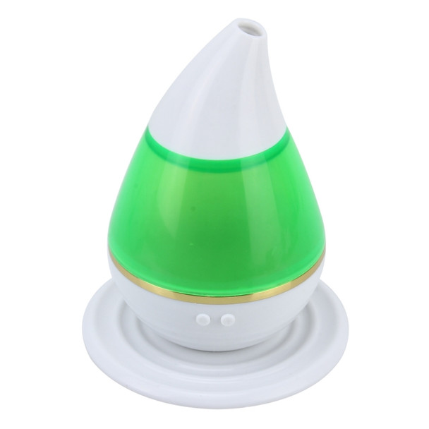 Ultrasound USB Changing Air Humidifier Purifier Green LED  Light Aroma Atomizer