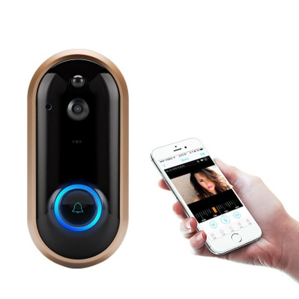 1080P Smart WiFi Doorbell Intercom Video Ring IR Entry Door Alert Wireless Security Chime Door Cam Alarm with Camera