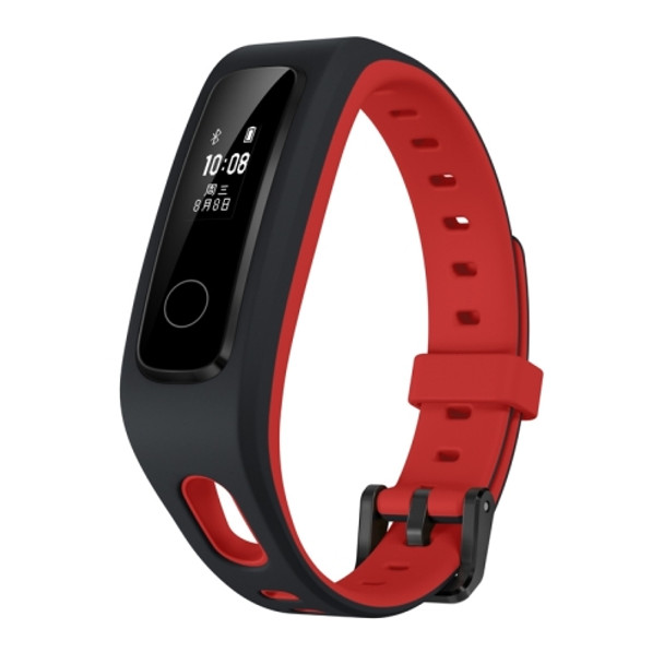 Original Huawei Honor Band 4 Running Version Shoe-Buckle Land Impact Smart Bracelet, 0.5 inch OLED Screen, 5ATM Waterproof, Support Sleep Monitor / Message Reminder / Sedentary Reminder / Call Rejection(Red)