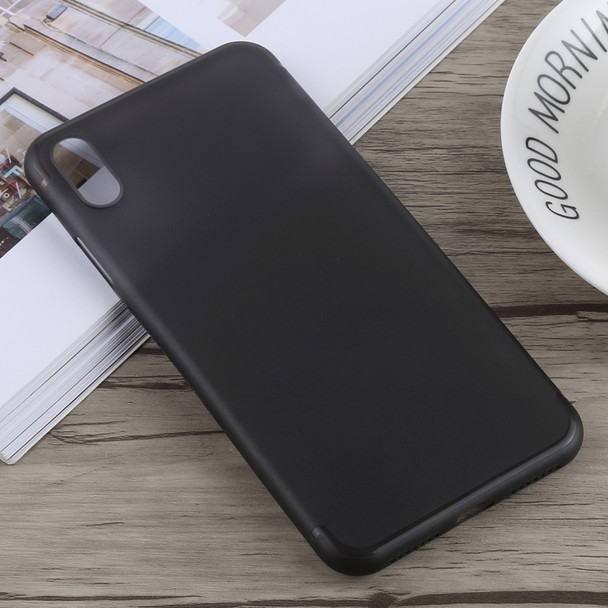 Ultra-thin Frosted PP Case for  iPhone XS Max(Black)