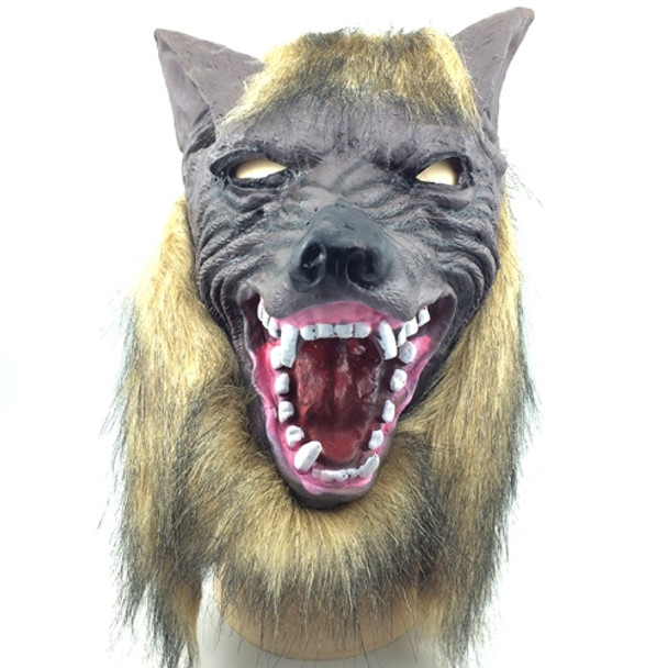 Halloween Mask Latex Wolf Head Cap Halloween Festival Party Fancy Masquerade Masks