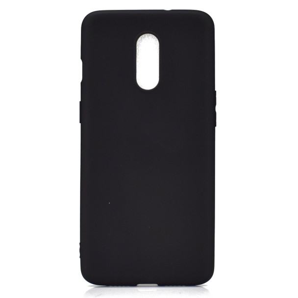 For OnePlus 7 Candy Color TPU Case(Black)