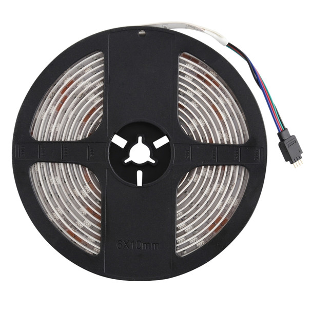 12V SMD 5050 30 LEDs Single Circle Waterproof Safety RGB LED Strip Combo with Remote Control