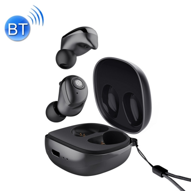 NILLKIN Bluetooth 5.0 Go TWS Waterproof Sport Wireless Bluetooth Earphones (Black)