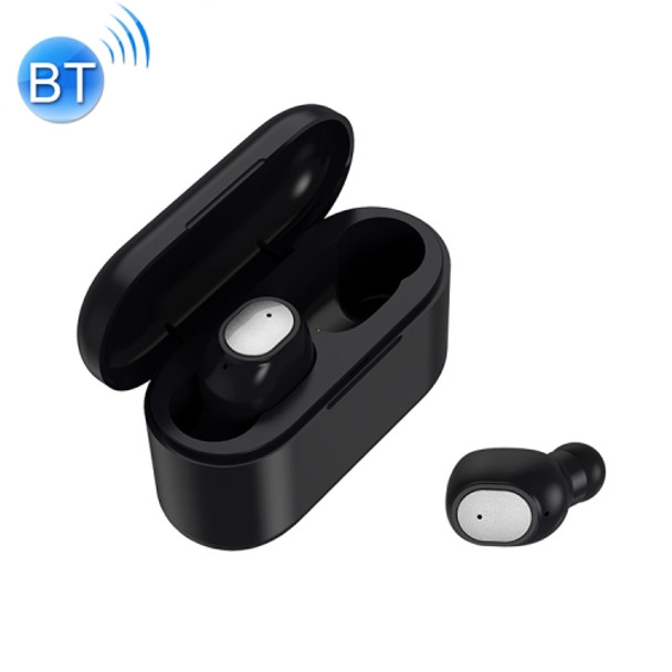 Q3 TWS Bluetooth 5.0 Binaural Stereo Automatic Matching Wireless Bluetooth Earphone(Black)