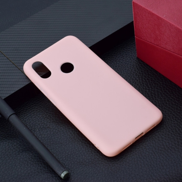 For Xiaomi Mi 8 SE Candy Color TPU Case(Pink)